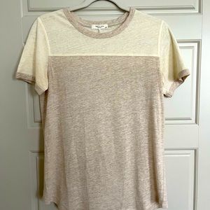 rag & bone linen tee 🥥